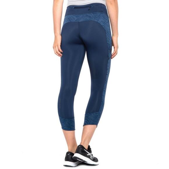 Pearl Izumi Women's Studio 3/4 Tights, Navy, LARGE - Picture 2 of 4